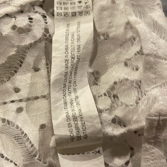 Bundle sale White lace Zara crop top size small - Picture 8 of 12